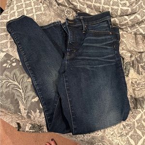 J crew jeans size 32 toothpick style